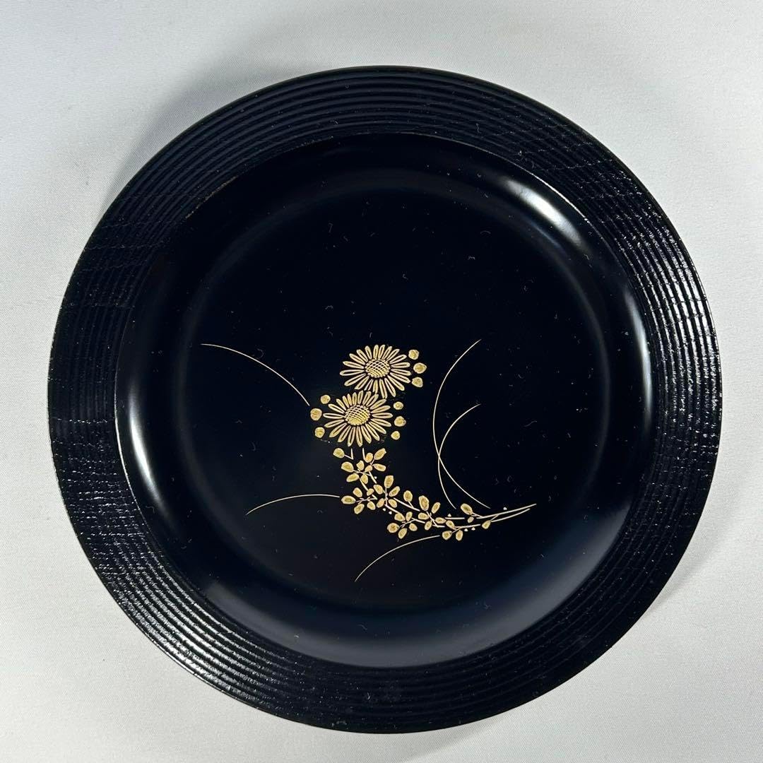 越前漆器 両面布張半月膳ランチョンマット 3枚セット 天然木